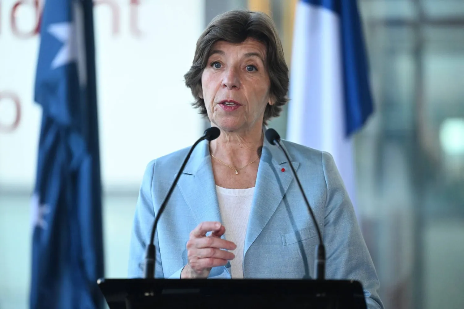 أرشيفية لوزيرة الخارجية الفرنسية كاترين كولونا