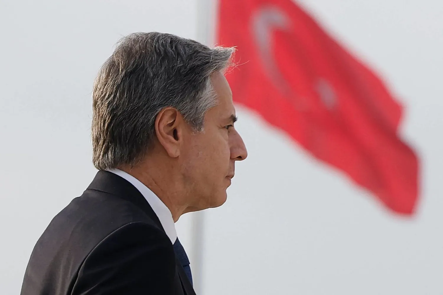 ABD Dışişleri Bakanı Antony Blinken Yunanistan’a gitmek üzere Türkiye’den ayrılıyor (AFP)