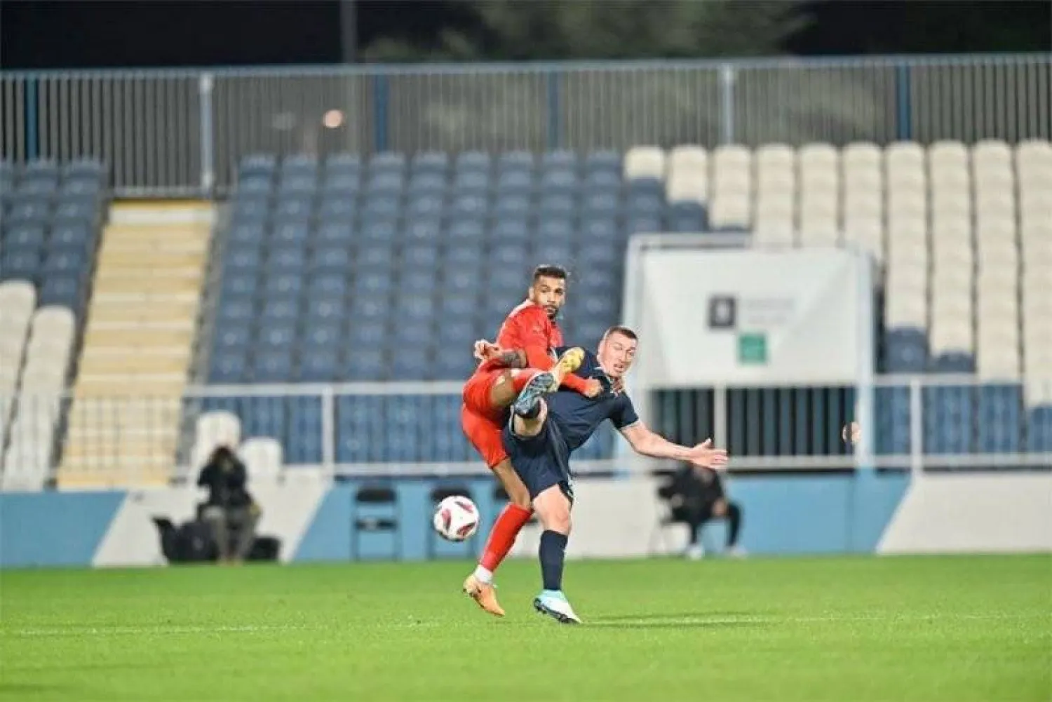 جانب من ودية البحرين وأستراليا (منصة إكس)