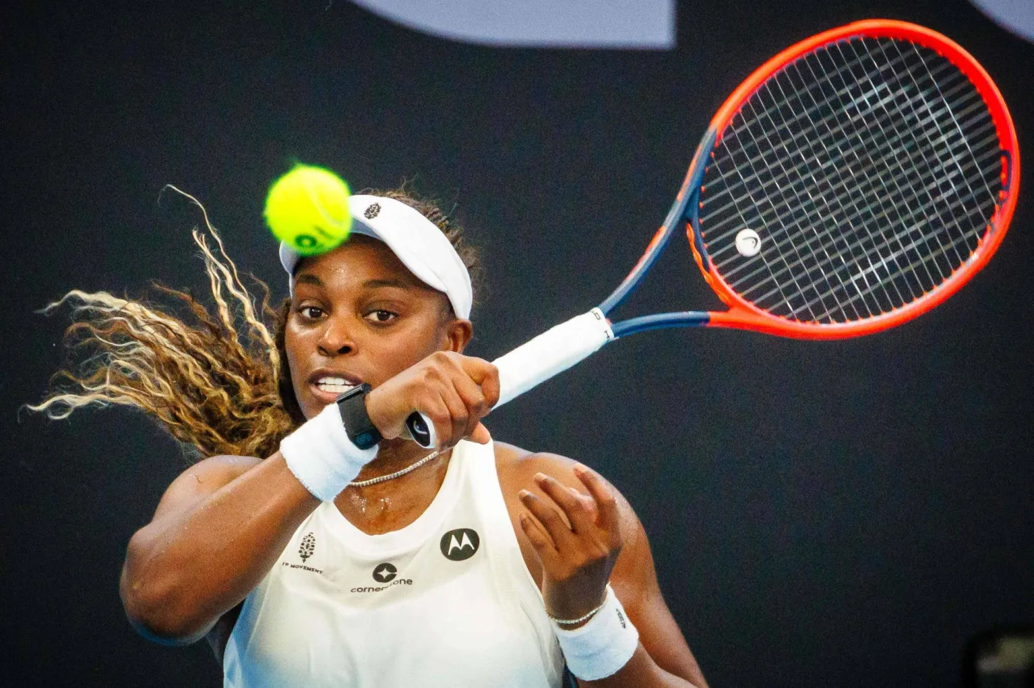 الأميركية سلون ستيفنز (أ.ف.ب)