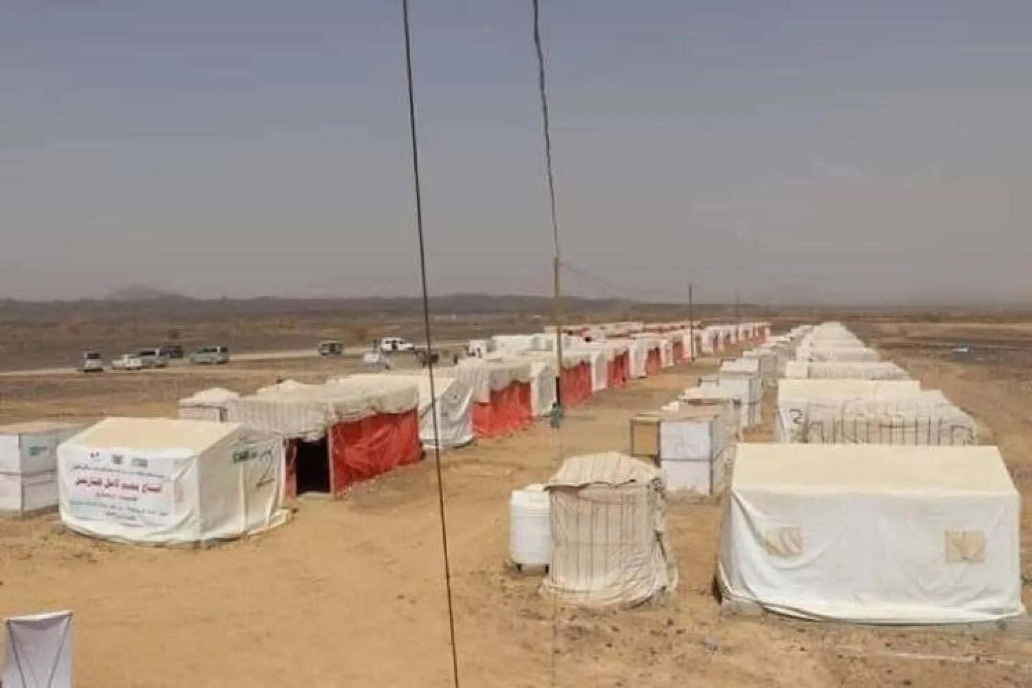 يعيش نحو 60 في المائة من النازحين داخلياً بمحافظة مأرب اليمنية (إعلام حكومي)