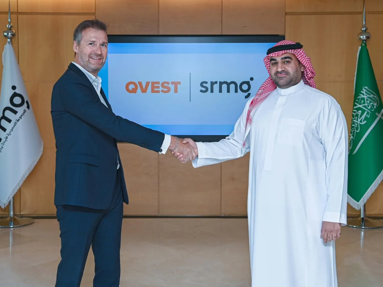 «الأبحاث والإعلام» و«كويست» تعلنان اتفاقاً لتأسيس مشروع مشترك لتعزيز الخدمات الإعلامية في السعودية (الشرق الأوسط)