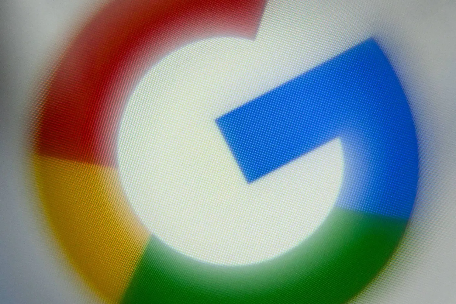 This illustration photograph taken on December 22, 2023, shows the logo of US multinational technology and Internet-related services company Google displayed on a smartphone's screen, in Frankfurt am Main, western Germany. (Photo by Kirill KUDRYAVTSEV / AFP)