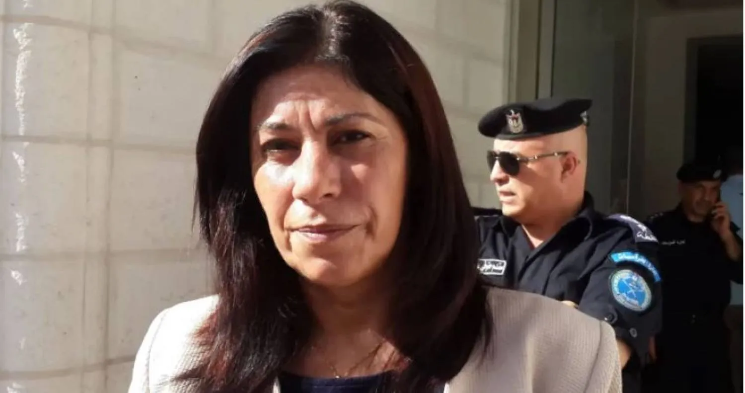 Palestinian activist Khaleda Jarrar. (Palestine News and Information Agency WAFA) 

