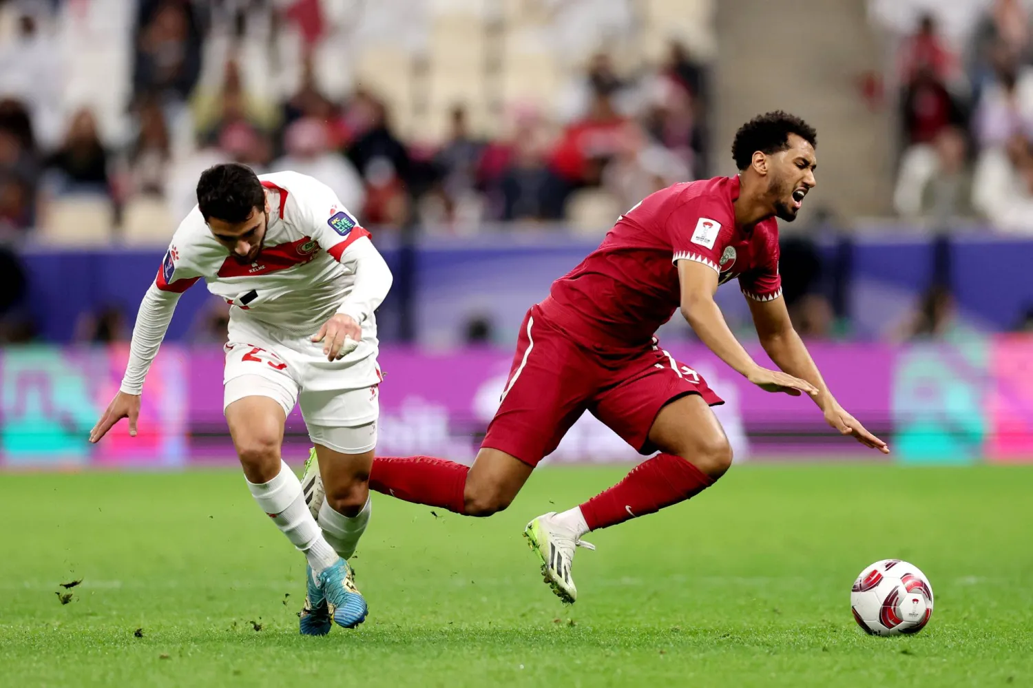 إصابة همام الأمين تمنعه من خوض مباريات منتخب قطر (غيتي)