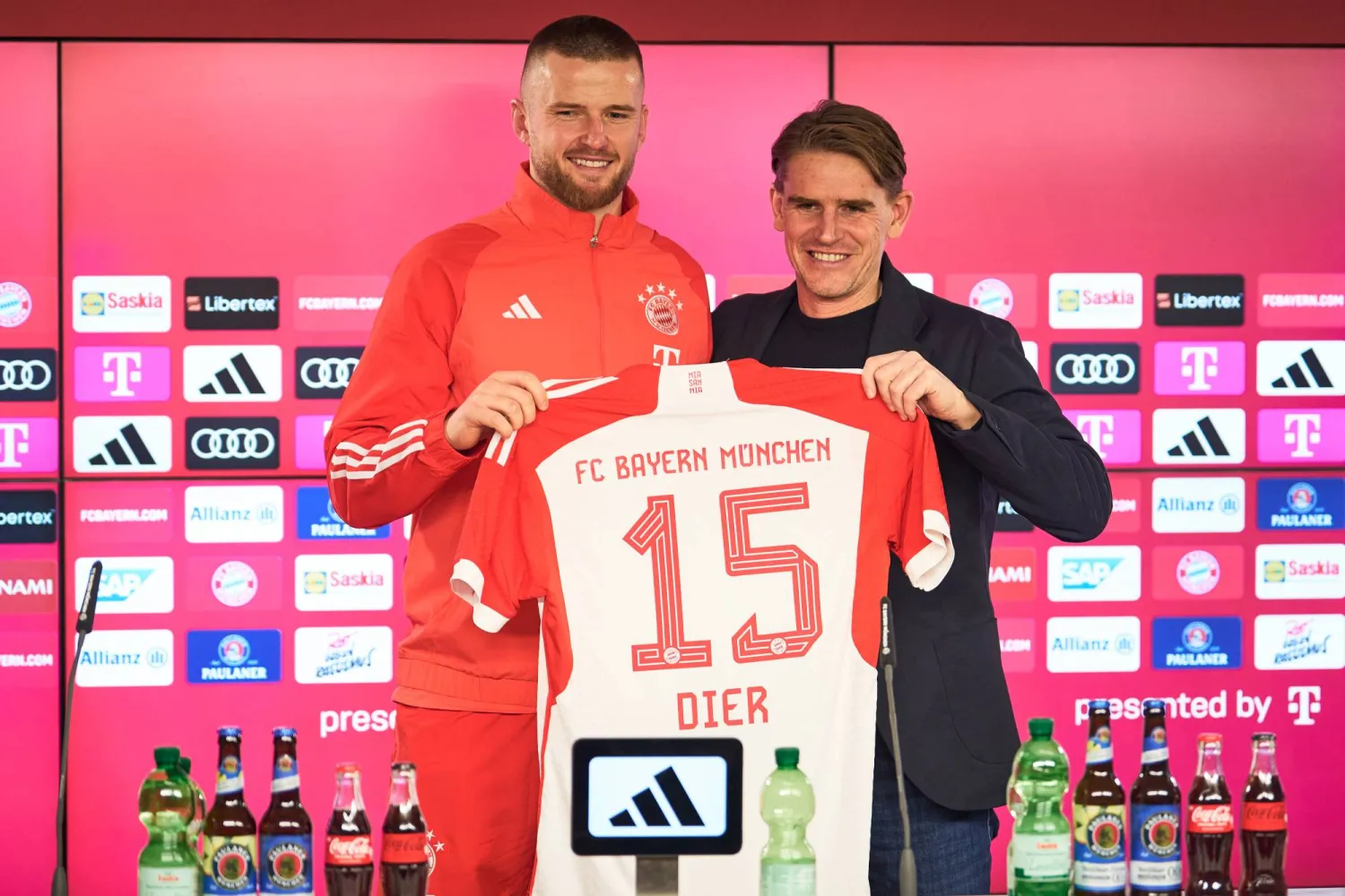 تقديم اللاعب الإنجليزي إيريك داير لاعباً في بايرن ميونيخ (غيتي)