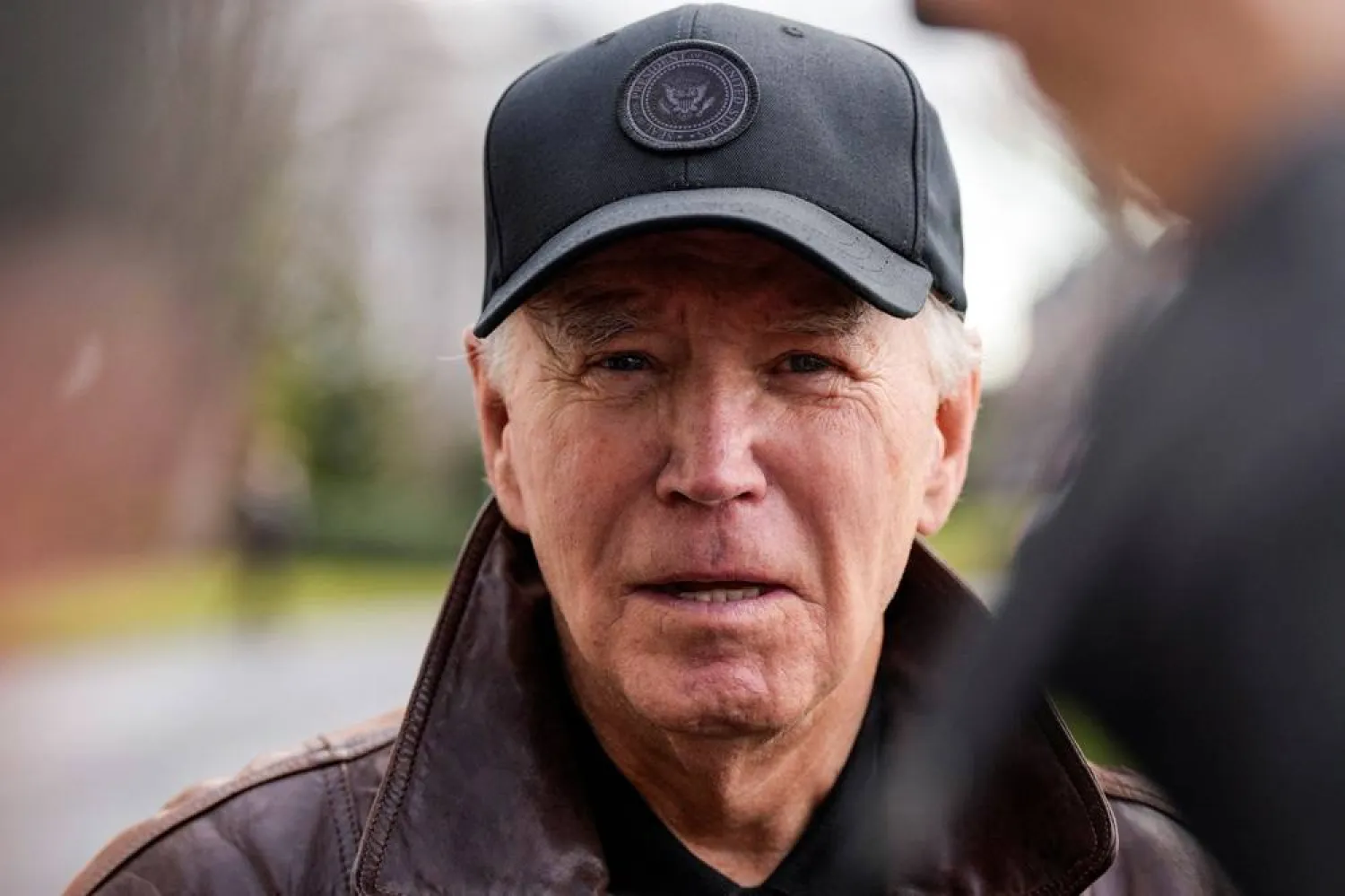 US President Joe Biden speaks to the media as he departs for Camp David from the White House in Washington, US, January 13, 2024. (Reuters)