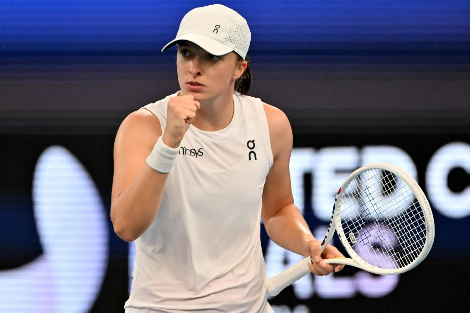  شفيونتيك المصنفة الأولى على العالم تبحث عن الفوز الاول بلقب أستراليا المفتوحة (أ.ف.ب)