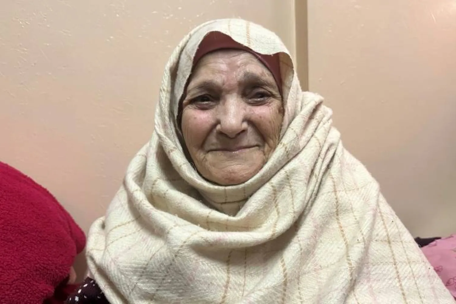 Palestinian Liga Jabr, 89, remembers well how conflict uprooted her family when she was just 13 - AFP
