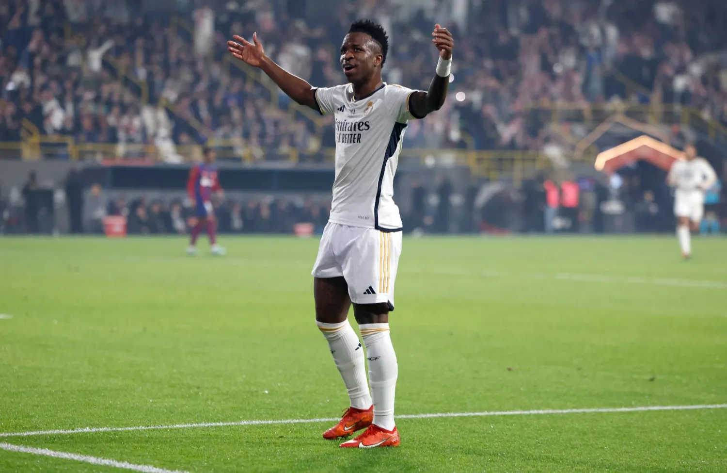 فينيسيوس جونيور لاعب ريال مدريد (غيتي)