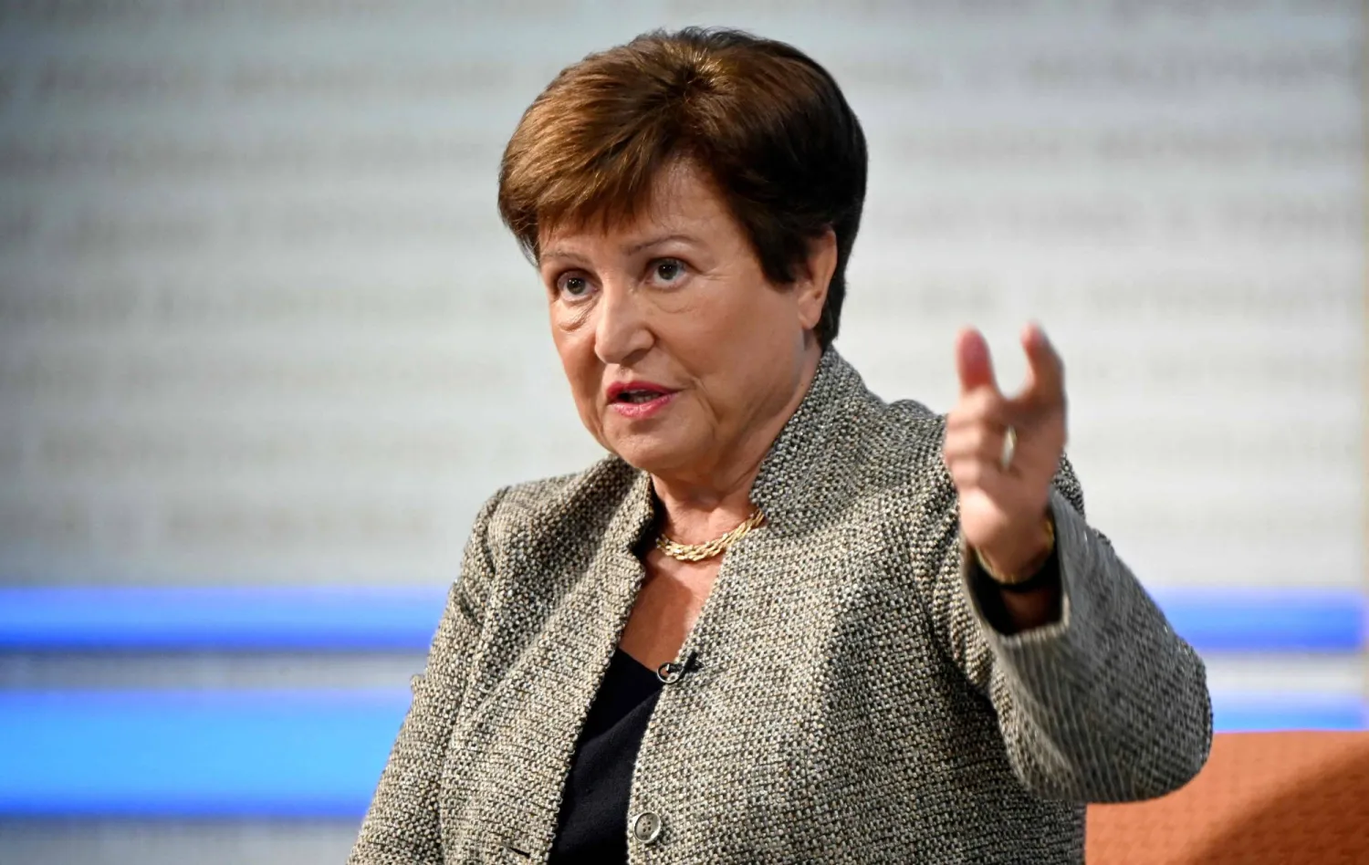 غورغييفا تُعبرعن خشيتها من أن يكون تأثير الهجمات على العالم سلبياً تماماً (أ.ف.ب)