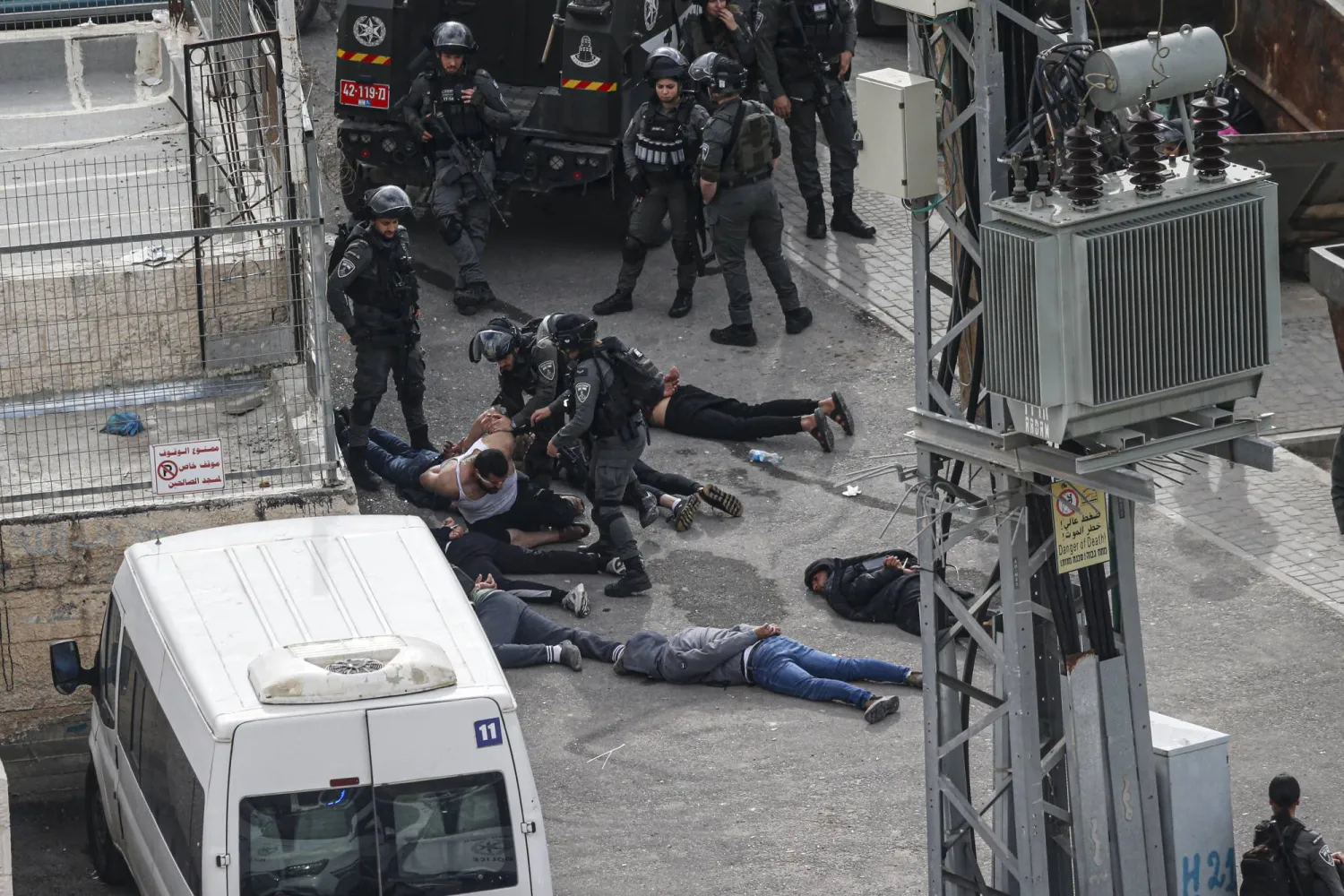 إسرائيل تعتقل أكثر من 6000 فلسطيني منذ السابع من أكتوبر (د.ب.أ)