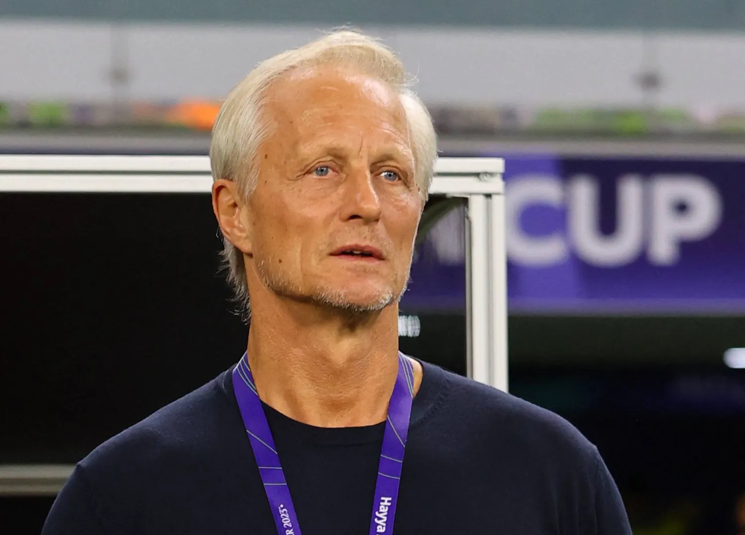 يورن أندرسن المدير الفني لمنتخب هونغ كونغ (رويترز)