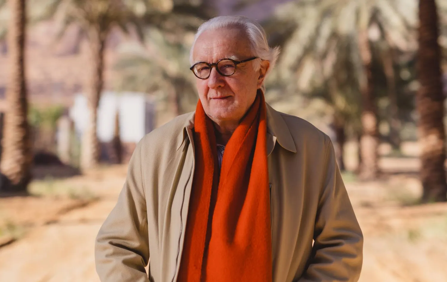 آلان دوكاس في واحة العلا (الشرق الأوسط)