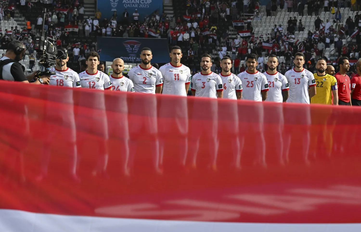 منتخب سوريا يستعد لمواجهة الهند (غيتي)