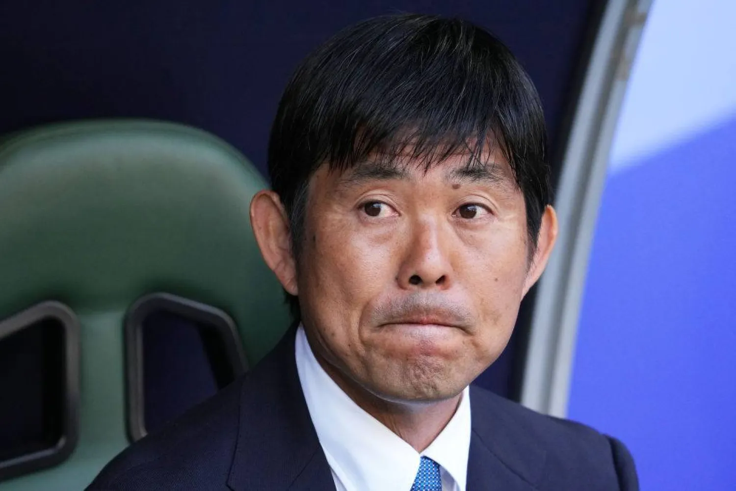 هاجيمي مورياسو مدرب منتخب اليابان (غيتي)