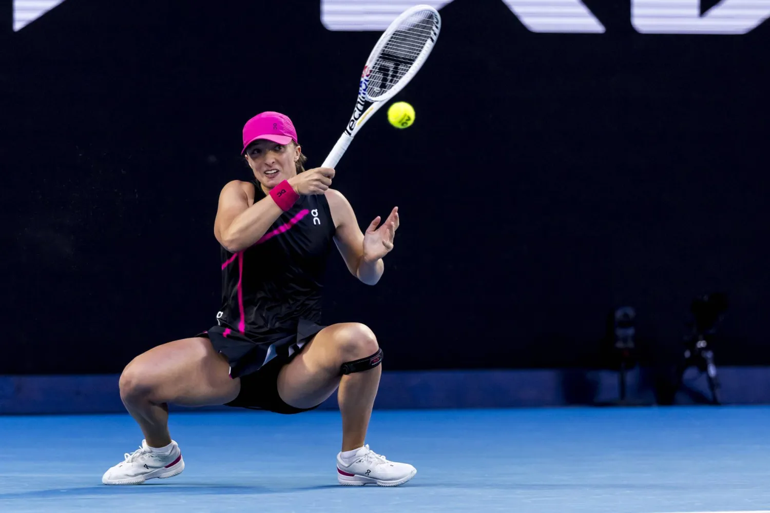 لاعبة التنس البولندية إيغا شفيونتك المصنفة الأولى عالمياً (غيتي)