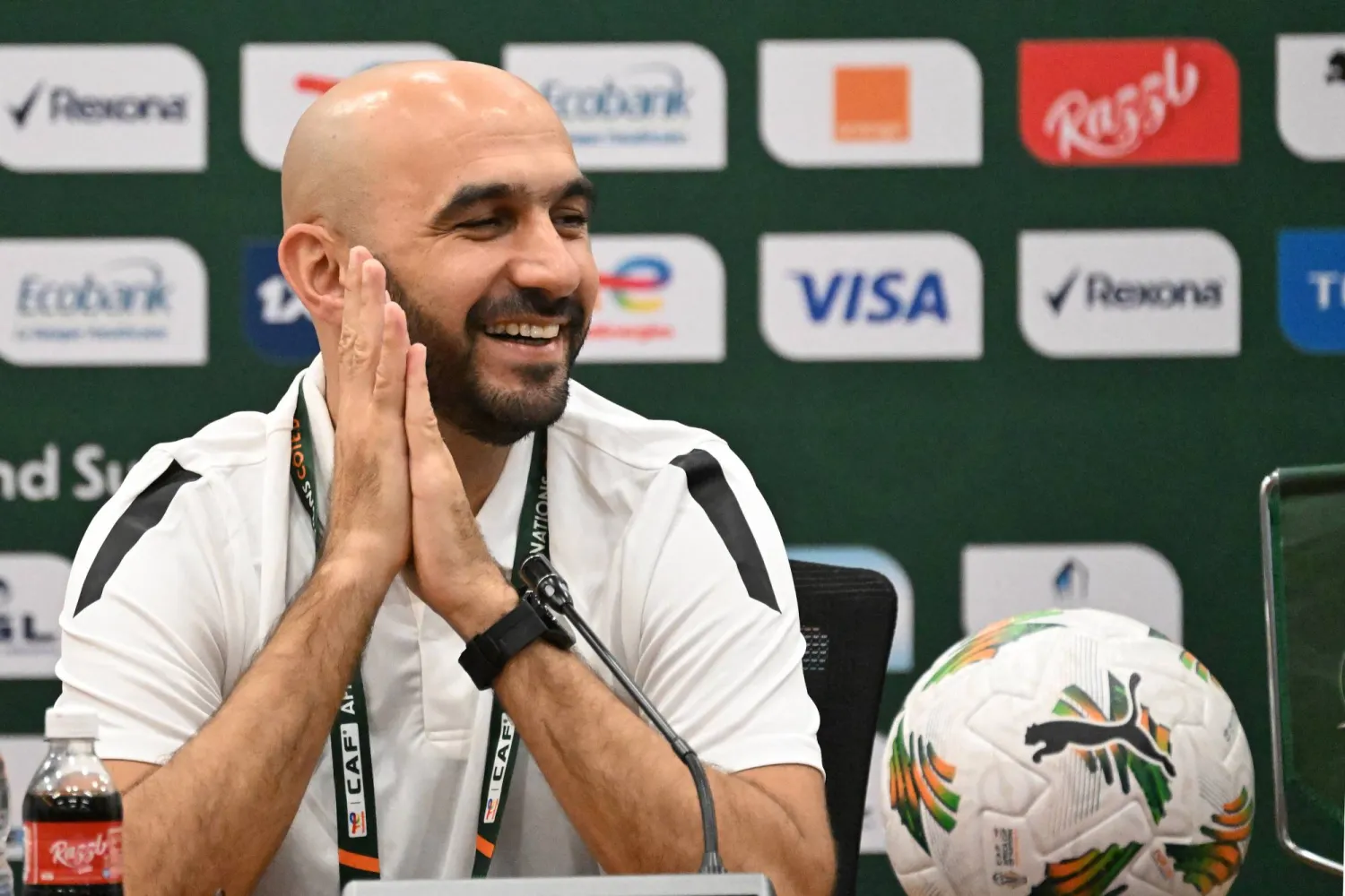 وليد الركراكي مدرب منتخب المغرب (غيتي)