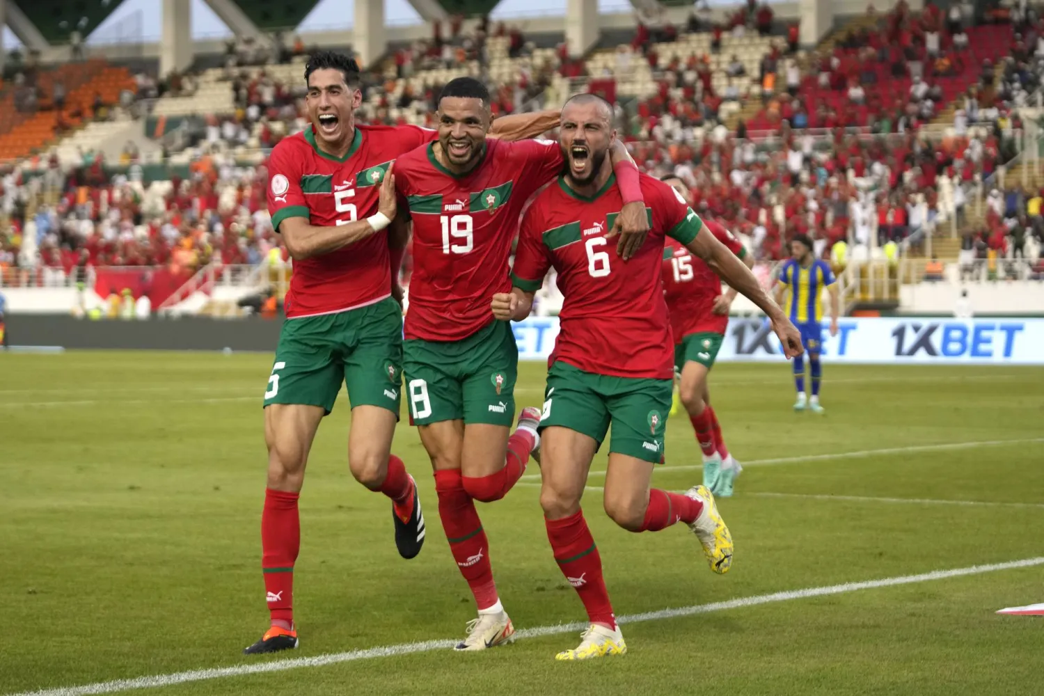 المغرب يتطلع لمواصلة انطلاقته وضمان التأهل إلى دور الـ16 (أ.ب)