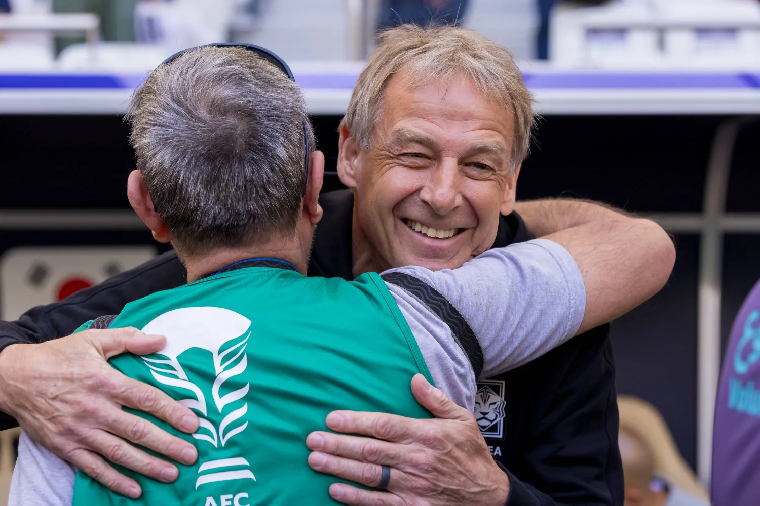 الألماني يورغن كلينسمان مدرب المنتخب الكوري الجنوبي (غيتي)