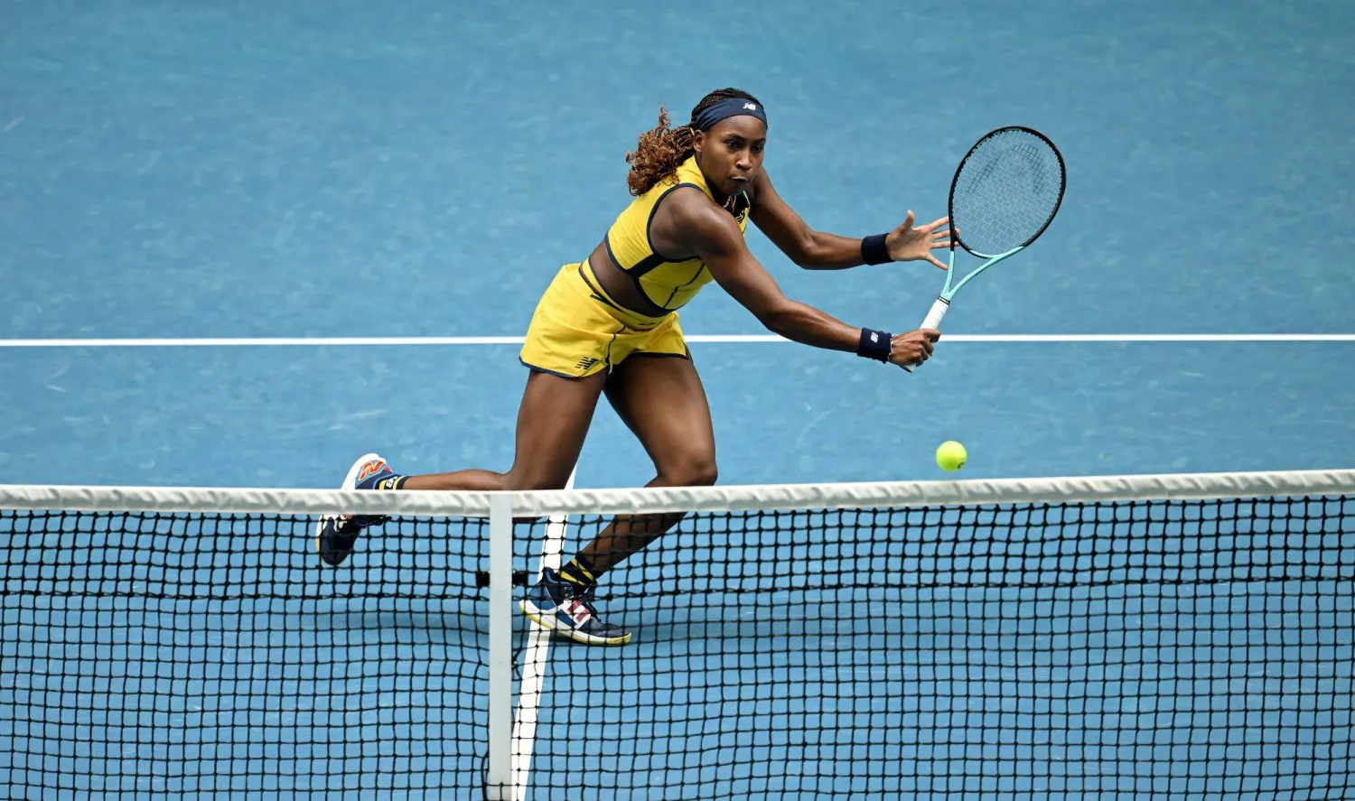 الأميركية كوكو غوف (إ.ب.أ)