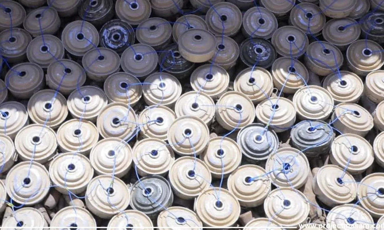 MASAM dismantled 1,010 mines in the third week of January 2024. (MASAM)
