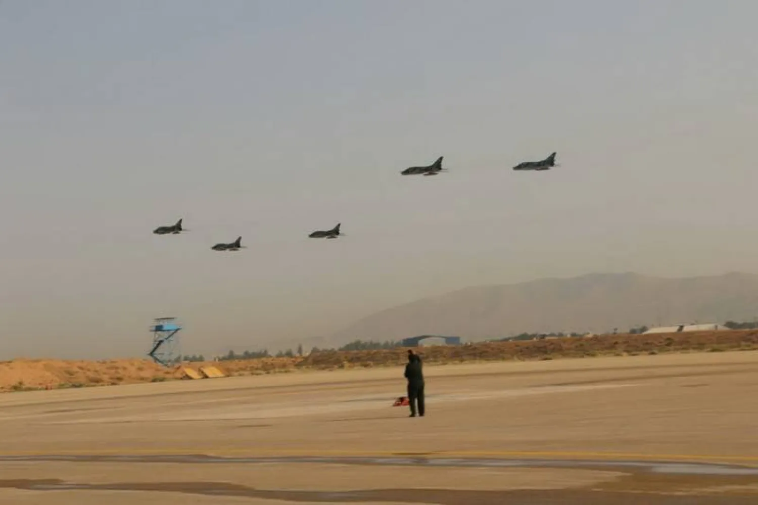 طائرات تتبع «الحرس الثوري الإيراني» (موقع الحرس الثوري الإيراني)