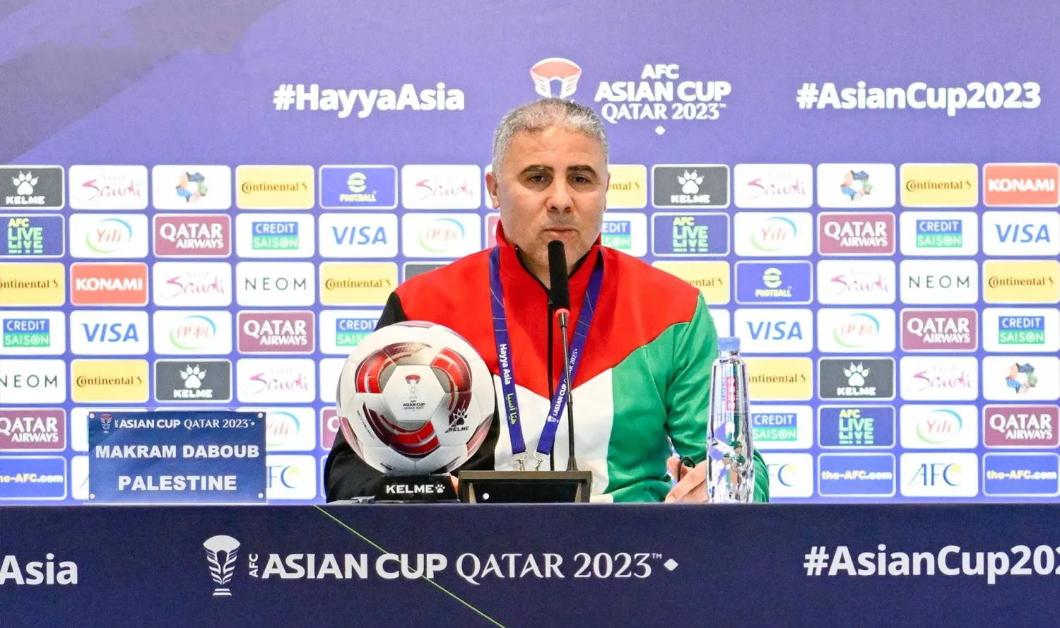 مكرم دبوب مدرب فلسطين (منتخب فلسطين)