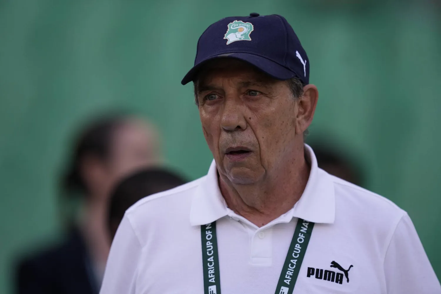 جان لويس جاسكيه مدرب كوت ديفوار (أ.ب)