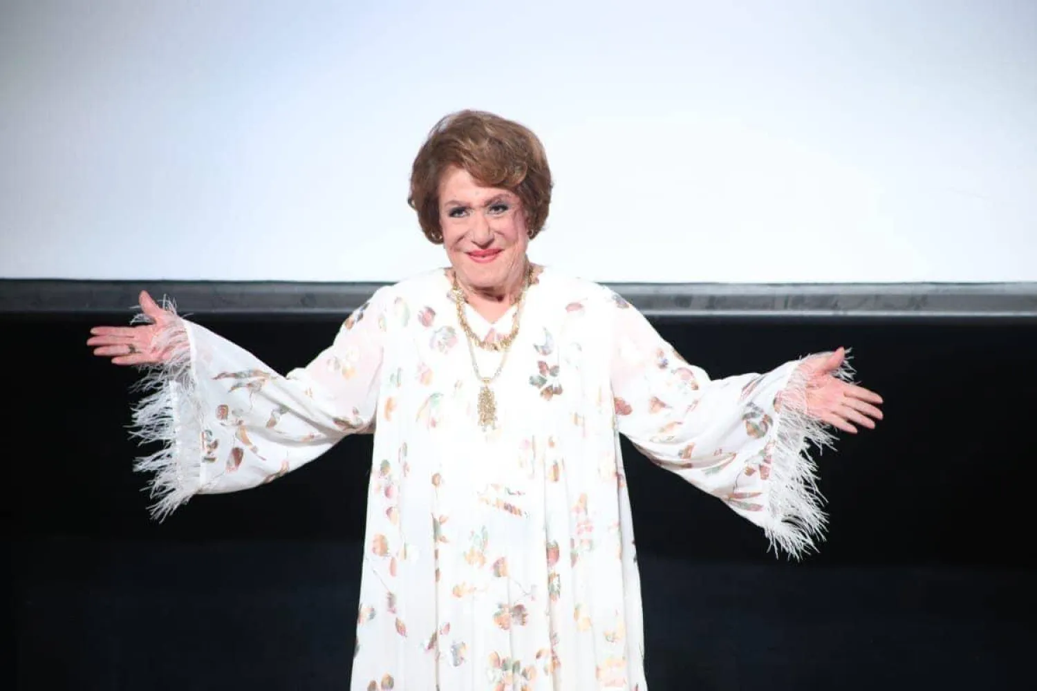 سميحة أيوب تؤكد تشبعها من الأدوار الفنية (مهرجان شرم الشيخ المسرحي)