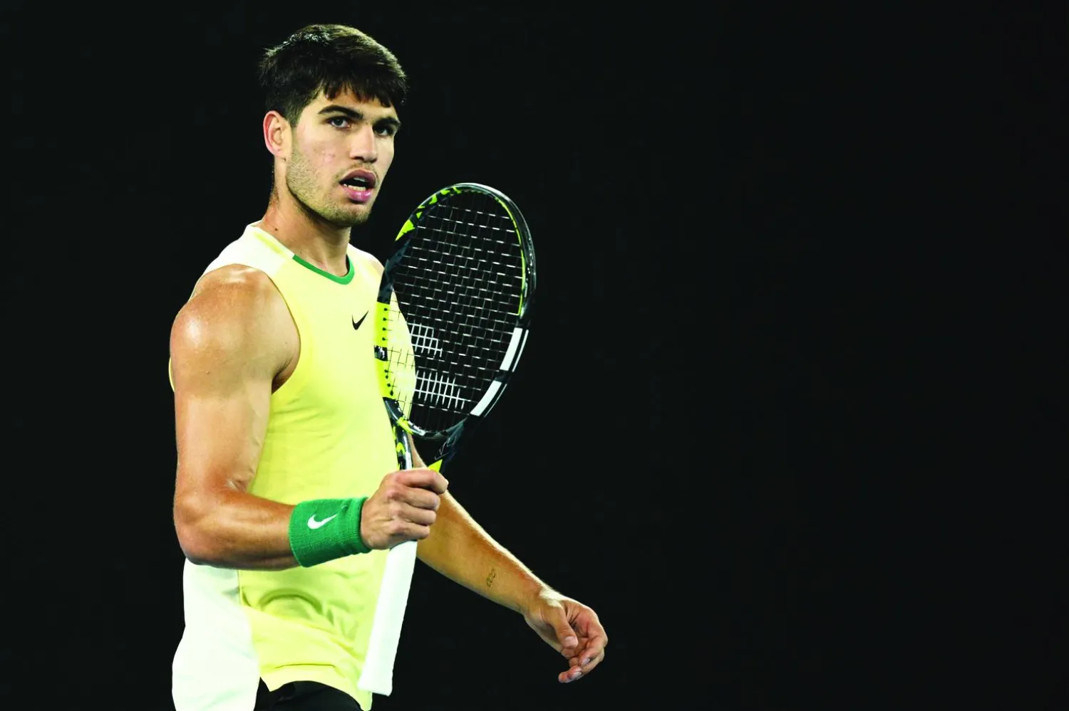 ألكاراز وتأهل سهل لربع النهائي (إ.ب.أ)