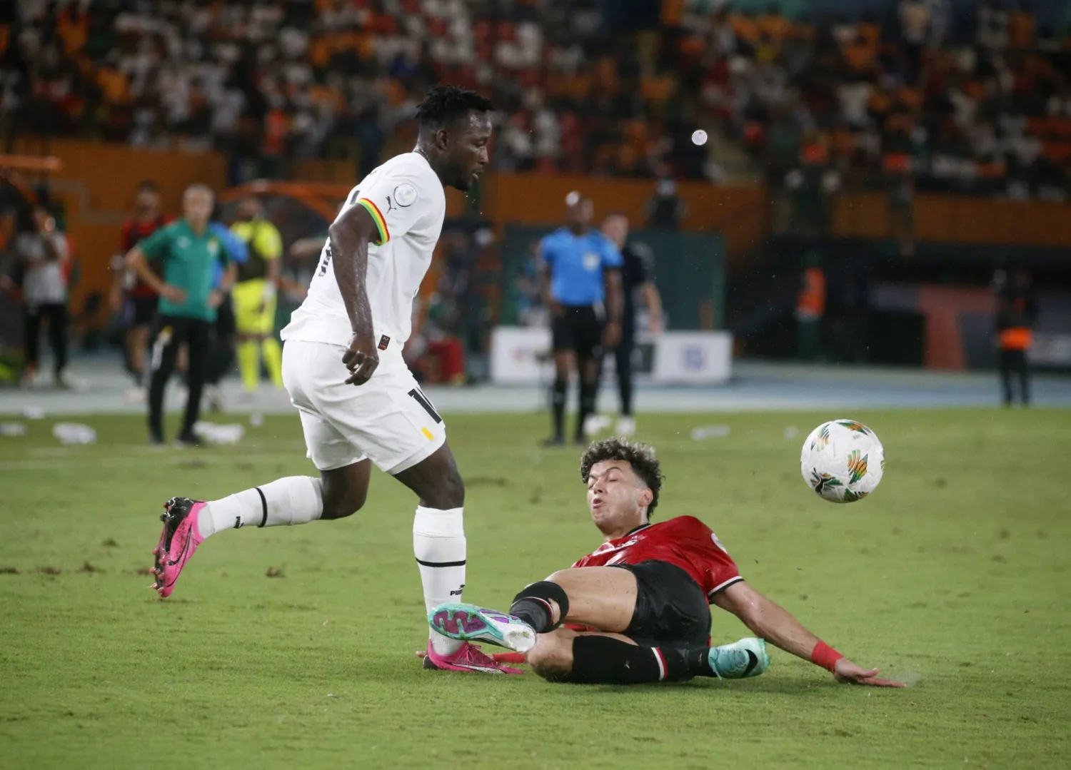 عاشور أجرى جميع الفحوصات التي أثبتت إصابته بارتجاج فى المخ (إ.ب.أ)