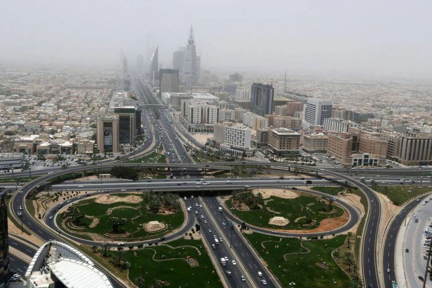 Aerial view of Riyadh (Reuters)