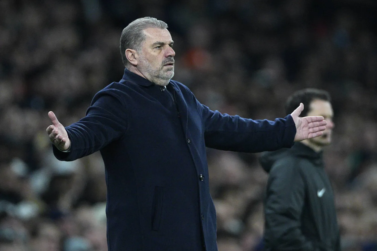 أنغي بوستيكوغلو المدير الفني لتوتنهام (أ.ب)