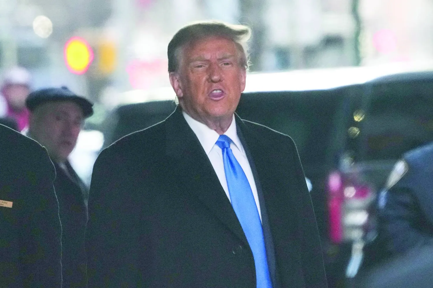 الرئيس السابق دونالد ترمب المرشح الجمهوري الأوفر حظاً في خوض سباق الرئاسة ضد الرئيس جو بايدن (أ.ب)