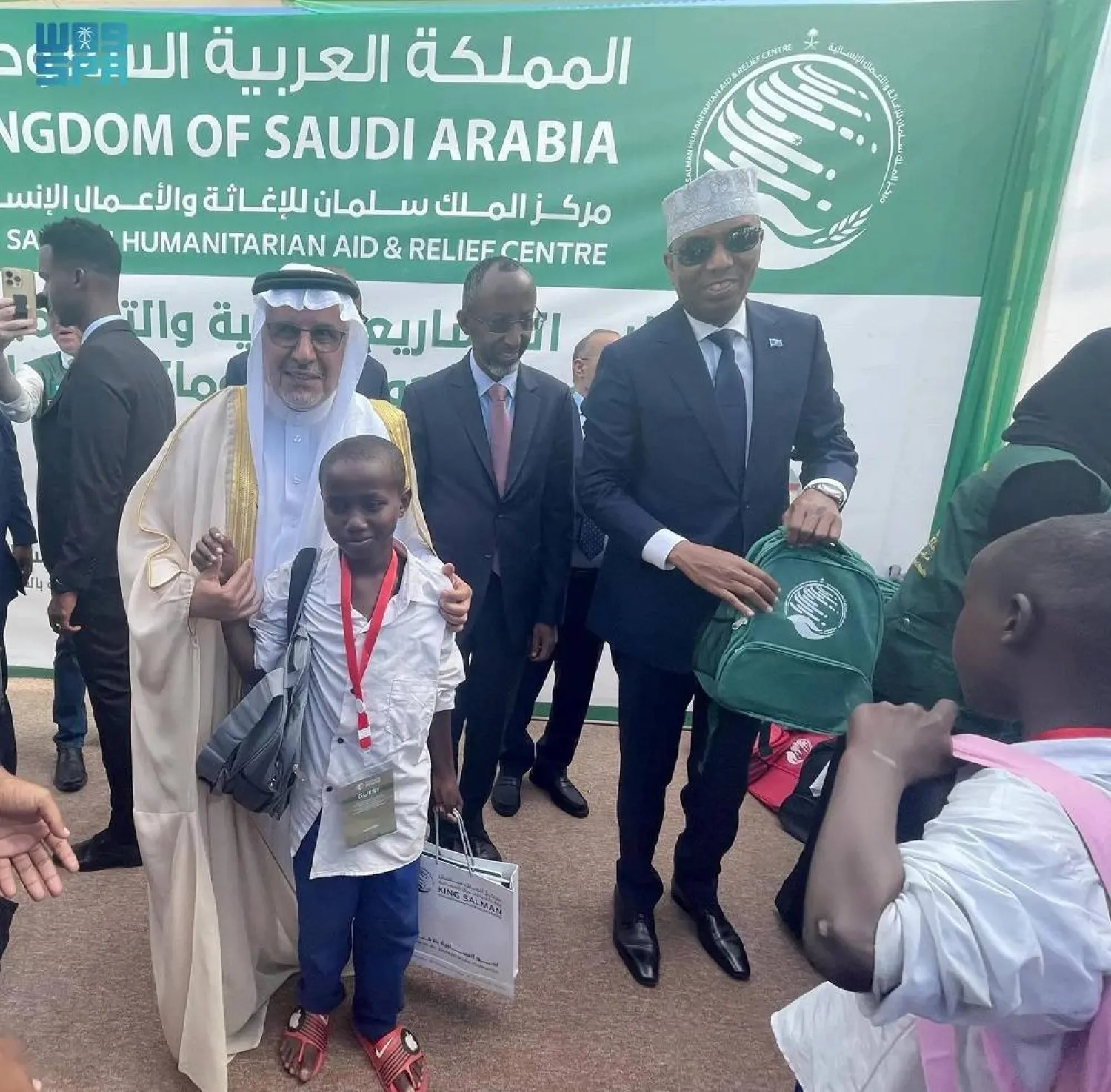 The projects, worth $45 million, are expected to benefit 5,798,077 people in Somalia. (SPA)