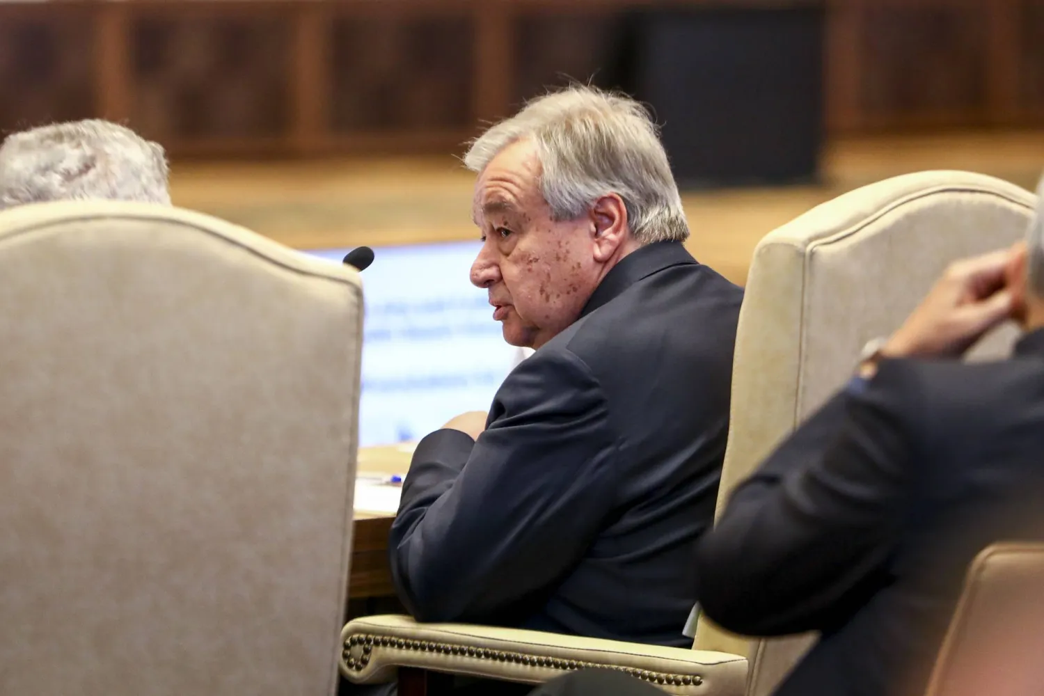 الأمين العام للأمم المتحدة أنطونيو غوتيريش (إ.ب.أ)