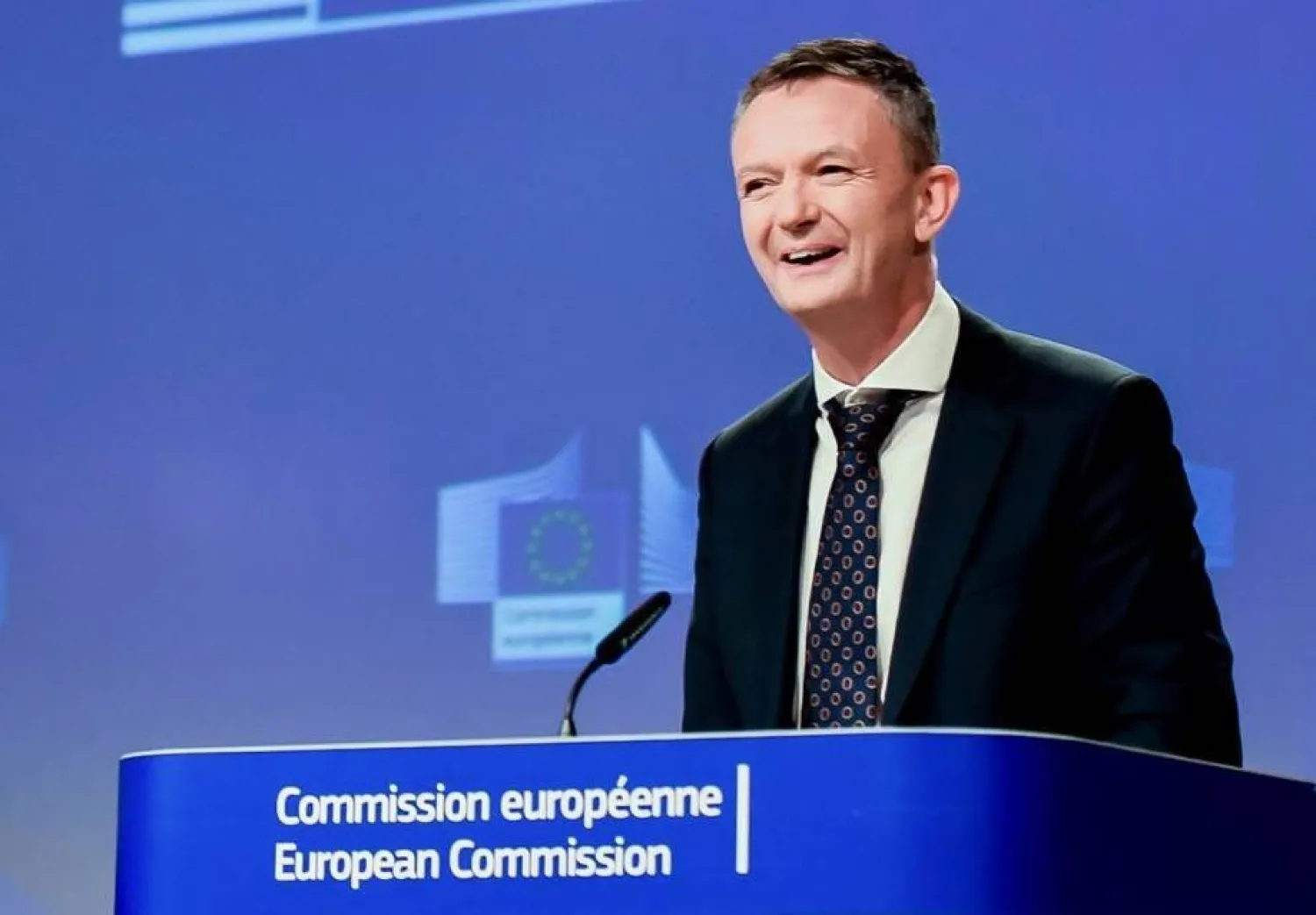 إريك مامر المتحدث باسم الاتحاد الأوروبي (حسابه على منصة إكس)
