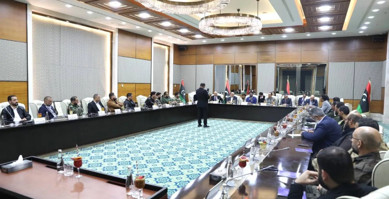 اجتماع باتيلي مع قادة ميليشيات مسلحة في طرابلس (البعثة الأممية)