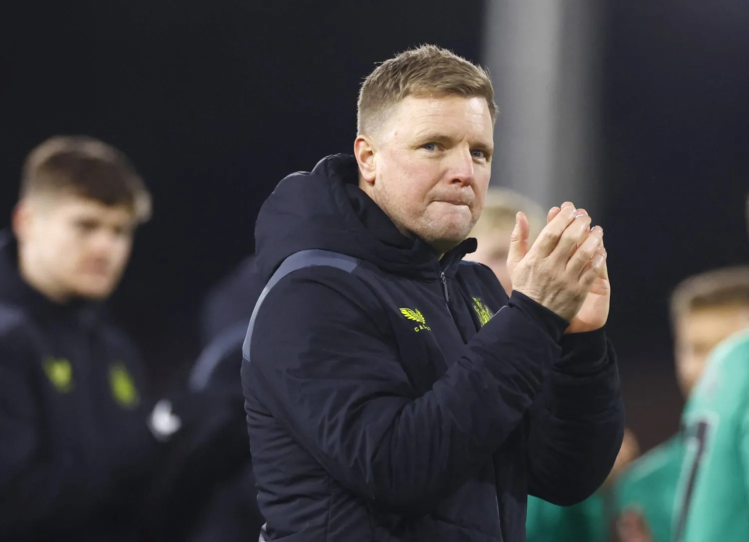 إيدي هاو مدرب نيوكاسل (رويترز)