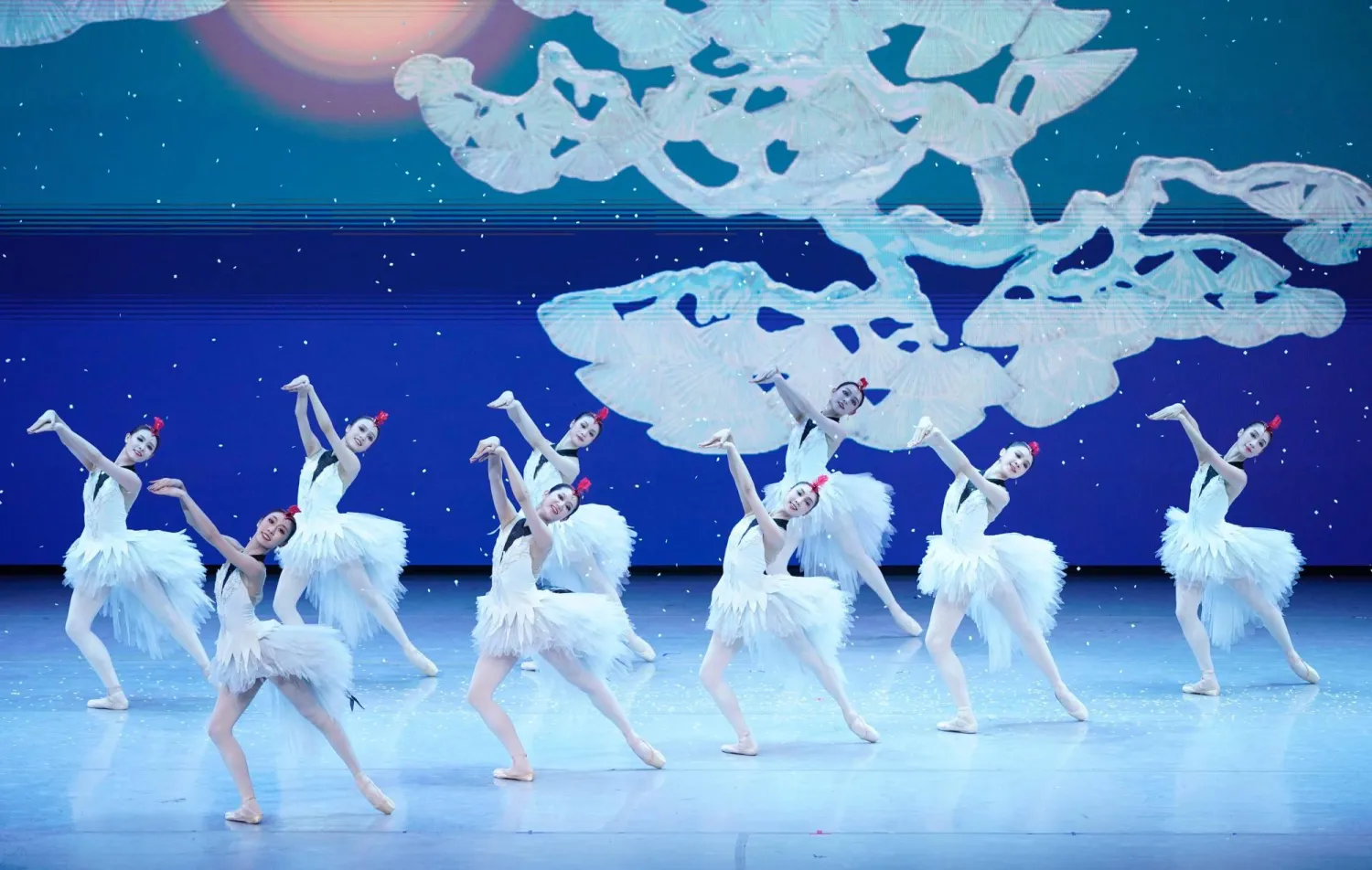 العرض محاكاة لتنوّع الحضارة الصينية وثرائها (مهرجان أبوظبي)