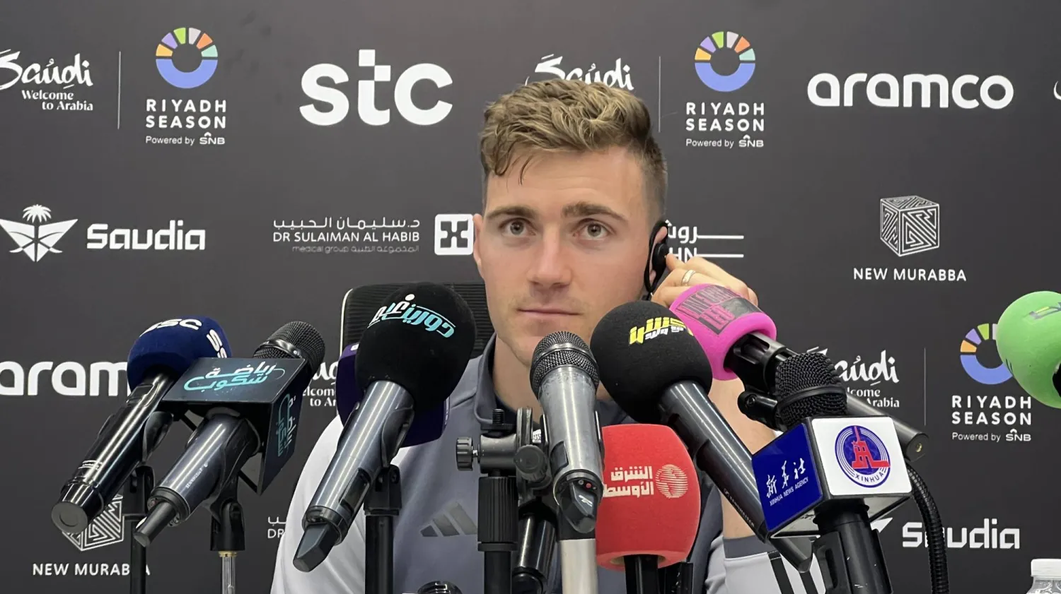 جوليان غريسيل لاعب فريق إنتر ميامي (الشرق الأوسط)