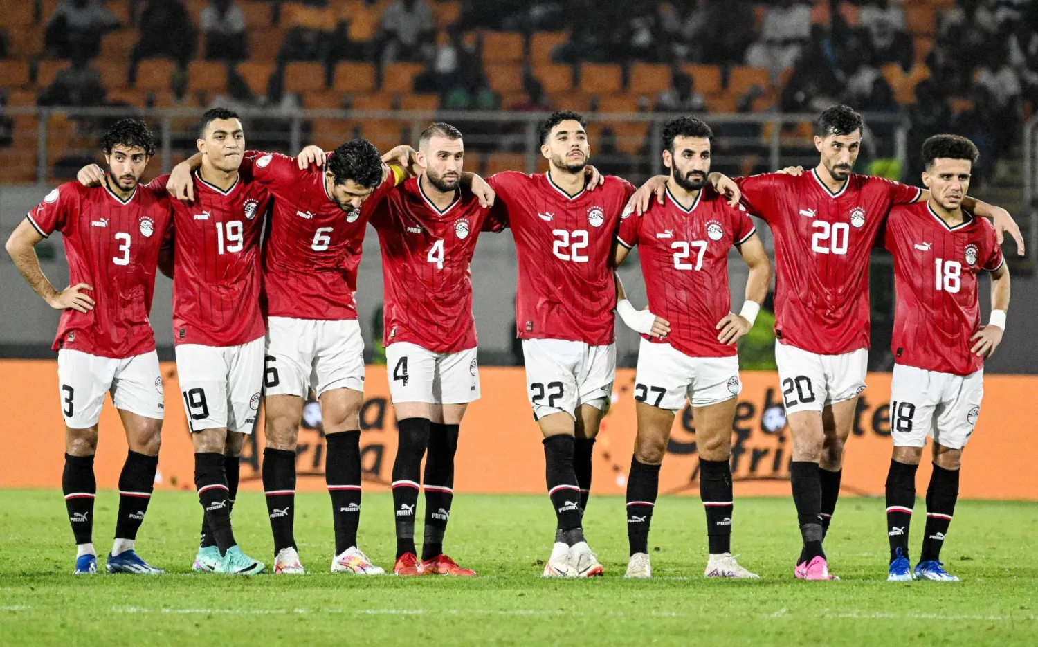المنتخب المصري غادر مبكراً من بطولة كأس أمم أفريقيا (أ.ف.ب)