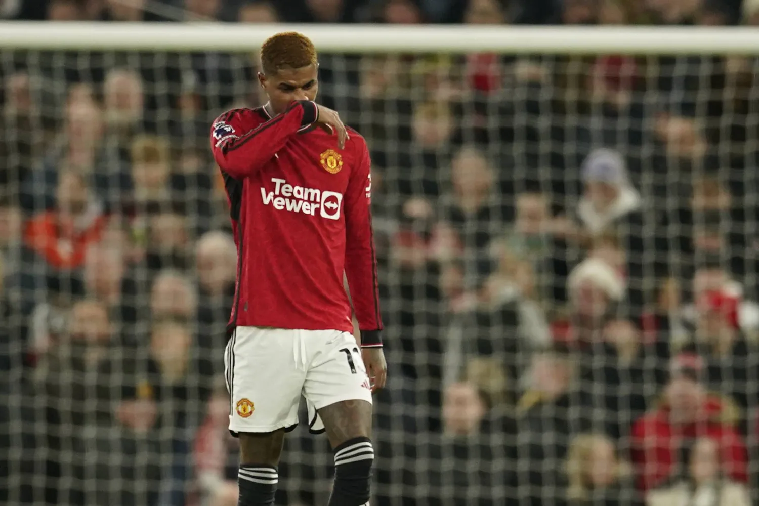 راشفورد لم يسجل سوى أربعة أهداف حتى الآن في الموسم الحالي (أ.ب)