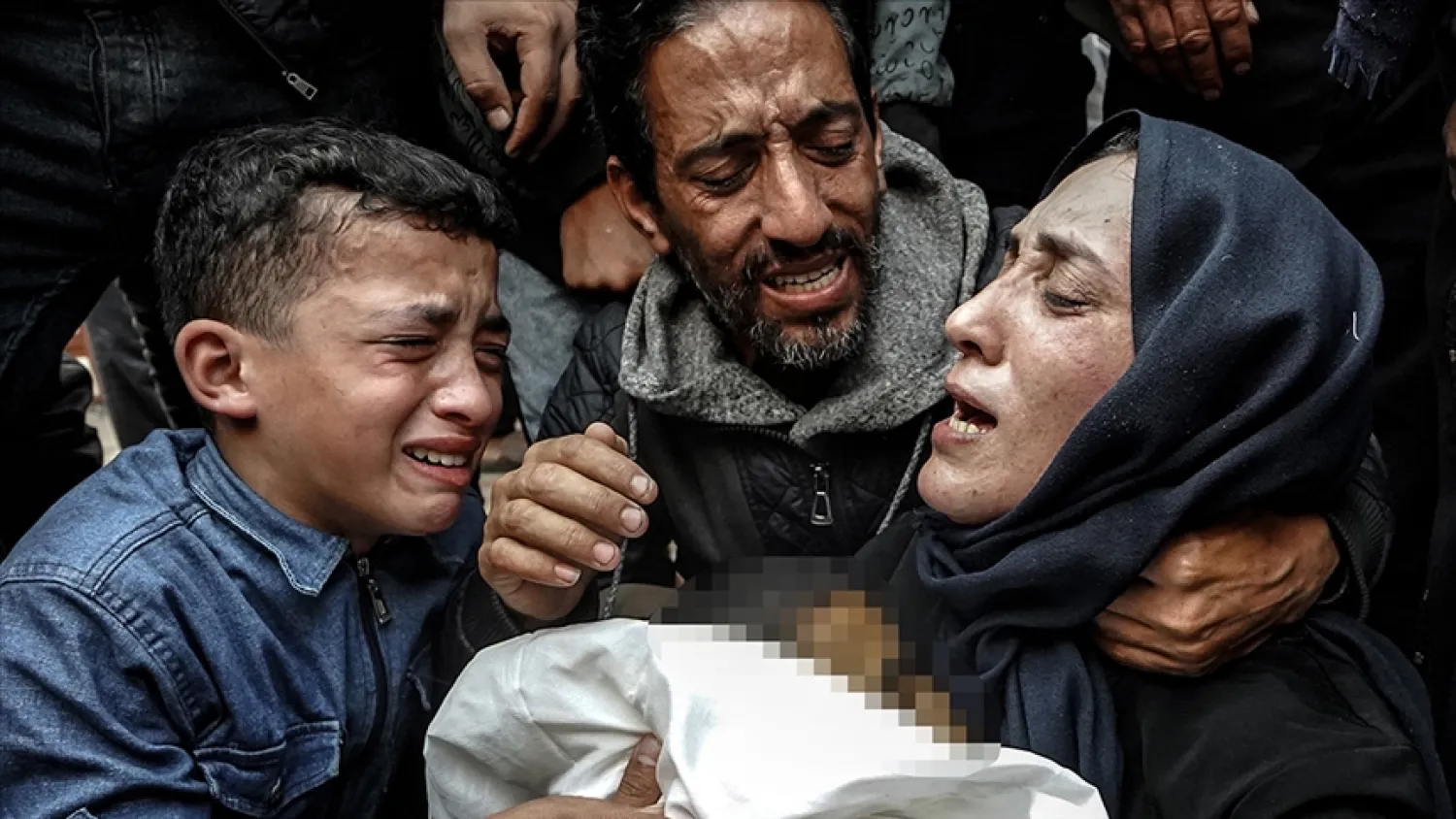 Filistin Merkezi İstatistik Kurumunun raporuna göre, İsrail, 2023'te Batı Şeria ve Gazze'de 22 bin 404 Filistinliyi öldürdü (AA)