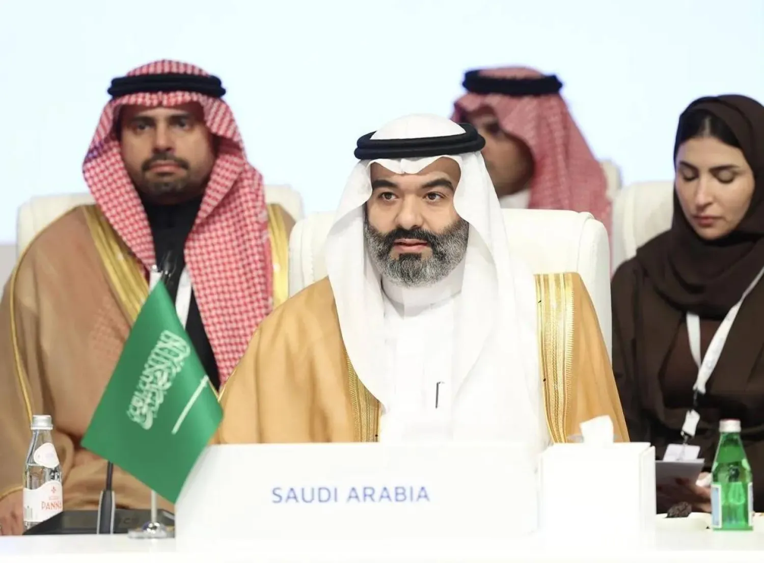 Saudi Minister of Communications and Information Technology Abdullah Alswaha said the Kingdom has launched the Generative Artificial Intelligence for All initiative for member states of the Digital Cooperation Organization. (SPA)