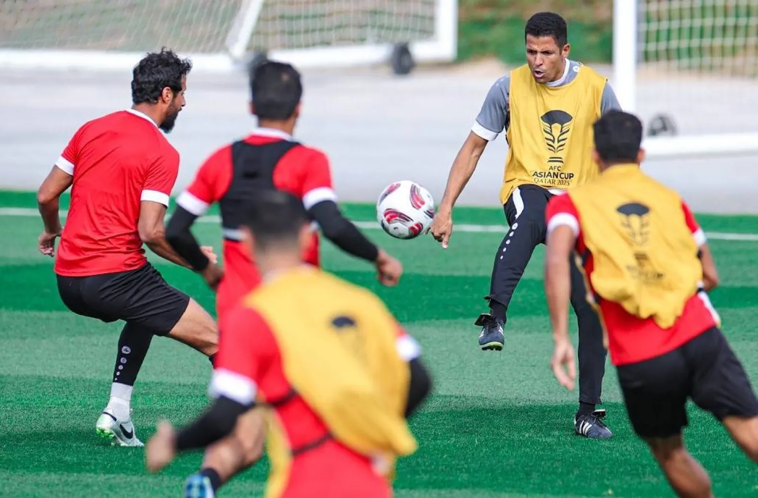 تدريبات منتخب الأردن تنتعش بعودة الروابدة (الاتحاد الأردني لكرة القدم)