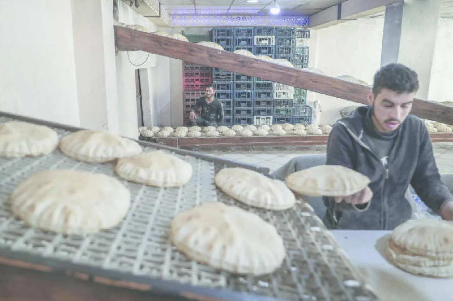 أحد مخابز سوريا (أرشيفية - د. ب. أ)