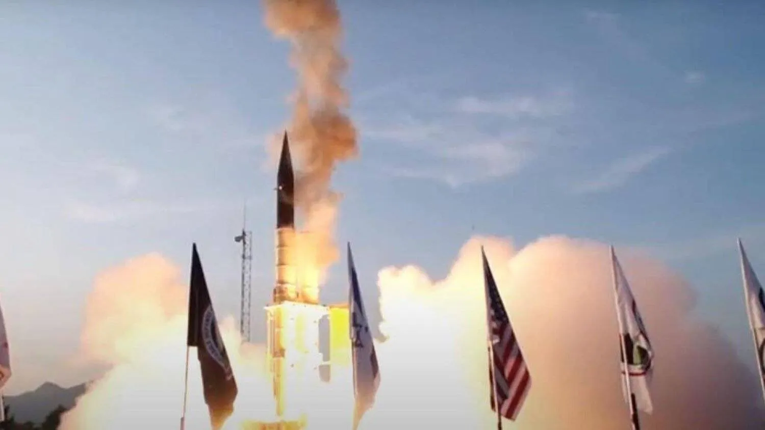 Israeli-made Arrow 3 missile (Israeli Ministry of Defense)