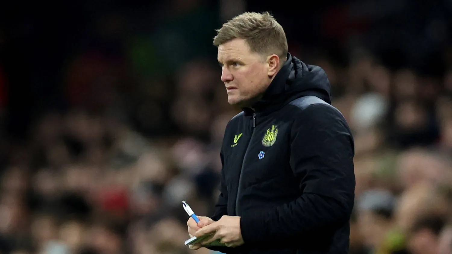 إيدي هاو مدرب نيوكاسل يونايتد (رويترز)